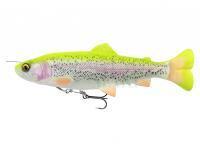 Przynęta Savage Gear 4D Line Thru Pulse Tail Trout 20cm 102g Slow Sinking - Lemon Trout Fluo