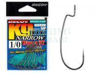 Haczyki Decoy Kg Hook Narrow Worm37 NS Black - #3/0