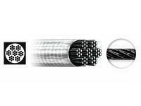 Przypony Dragon Surflon 7x7 deep black A.F.W. 15cm 12kg