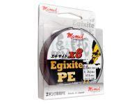 Braided line Momoi Egixite PE Grey 135m 0.14mm 7.20kg