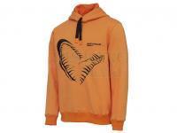 Savage Gear Hoodies Mega Jaw Hoodie Sun Orange