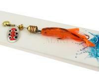 Błystka Mepps Aglia TW Mino #1 | 5g | 5.5 cm mino - Srebrna / czerwona