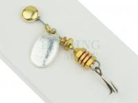 Błystka obrotowa Mepps Aglia TW Srebrna #0 | 3g