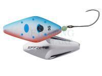 Spoon Effzett Pro Trout Inline Spoons Sinking 3cm 2.8g - Blue/Red Smolt