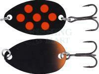 Błystka OGP Fidusen 3.2cm 2.8g - Black/Orange Dots
