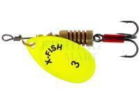 Błystka X-Fish Stark #3 6g - Nikel UV lime