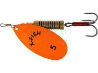 Błystka X-Fish Stark #5 14g - Nikel UV orange