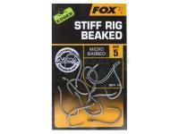 FOX Hooks Carp EDGES Stiff Rig Beaked