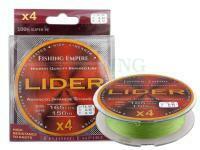 Braided Line Fishing Empire Lider X4 150m green - 0.18mm