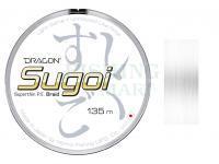 Plecionka Dragon Sugoi Superthin P.E. Braid White 135m 0.037mm