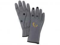 Rękawice Savage Gear Softshell Glove Grey - L