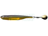 Fish Arrow Flash-J Spin Elastomer SW 3" 75mm - #103 PURPLE WEENIE/SILVER