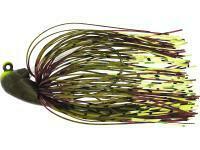 Przynęta Westin Slide Up Rubber Jig Tungsten #3/0 14g - Green Pumpkin/Chartreuse