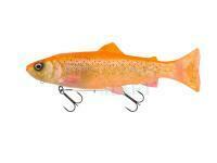 Soft Bait Savage Gear 3D Line Thru Pulsetail Trout 16cm 51g - Clear Golden Albino