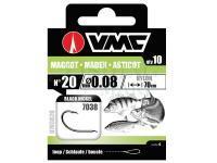 Przypon VMC nylon Maggot 7038 loop | 70cm | 10pcs | #18 | 0.08mm