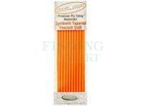 Hemingways Synthetic Tapered Peacock Quill - Fluo light orange