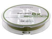 Plecionka Dragon No Limit 8X-Braid Camo Green 150m - 0.10mm