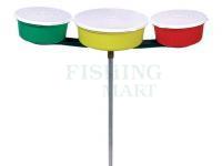 Jaxon Potrójny komplet pojemników na przynęty - bez sztycy