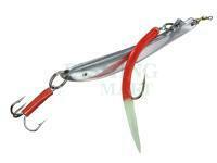 Pilker Jenzi Banana-Lure with Rubber-Mack Silver - 180g