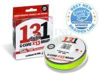 Braided line Sufix 131 G-Core Braid Neon Chartreuse - 150m 0.165mm