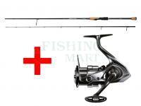 Kołowrotek Shimano Vanquish FC C3000M HG + Gratis Shimano Yasei BB Street Spinning 2.10m 3-12g