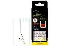 Przypony Mikado Method Feeder Rigs Braid Chinu z Push Stop 10cm - #6