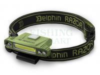 Delphin Latarka czołowa Razor USB