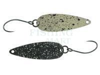 Trout Spoon Molix Lover Area Spoon 1.8 g (1/16 oz) - 335 Mat White / Black Splatter