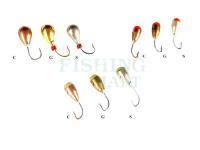 Jaxon Tungsten Mormyshkas Ice Jigs