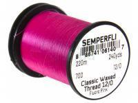 Nić Semperfli Classic Waxed Thread 12/0 240 Yards - Fluoro Pink