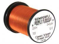 Nić Semperfli Classic Waxed Thread 12/0 240 Yards - Orange