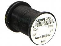 Nić Semperfli Nano Silk 50D 12/0 100m 109yds - Black
