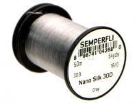 Nić Semperfli Nano Silk Ultra 30D 18/0 50m 54yds - Gray