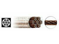 Przypony Dragon Surflon 7x7 camo brown A.F.W. 20cm 9kg