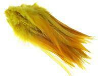Rooster Saddle Feather - Copper Olive