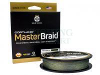 Braided line Cortland Master Braid 150 yds Moss Green 8lb | .005 in | .127 mm