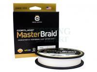 Plecionka Cortland Master Braid 150 yds White 10lb | .006 in | .152 mm