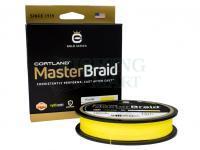 Plecionka Cortland Master Braid 150 yds Yellow 15lb | .009 in | .229 mm