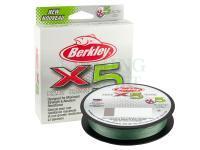 Berkley Braided lines X5 Braid Low-Vis Green