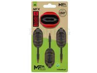 Podajniki Mikado MFX Q.M.F Method Feeder S Set - 20+30+40g + Foremka