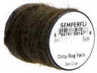 Semperfli Dirty Bug Yarn 5m 5yds - Dark Olive