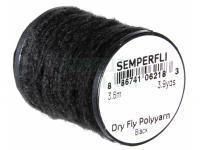 Semperfli Dry Fly Polyyarn 3.6m 3.9yds - Black