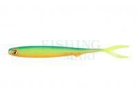 Przynęta Fox Rage Slick Finesse Super Soft 13cm 5in - UV Blue Back Chartreuse