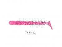 Soft Bait Reins Rockvibe Shad 3.5 inch - 317 Pink Silver