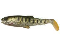 Soft Bait Savage Gear Craft Cannibal PaddleTail Bulk 12.5cm 20g - Olive Pearl Silver Smolt UV