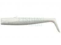 Soft bait Savage Gear Sandeel V2 Weedless Tail 11cm 10g - White Pearl Silver