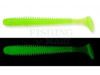 Przynęty miękkie Keitech Swing Impact 3 cale | 76mm - Clear Chartreuse Glow