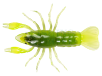 Przynęty miękkie Live Target Crawfish 7.1cm - Chartreuse/Green