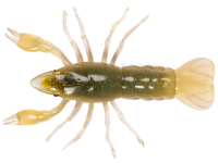 Przynęty miękkie Live Target Crawfish 7.1cm - Yellow/Pumpkin