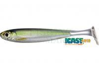 Soft Baits Live Target Slow-Roll Shiner Paddle Tail 7.5cm - Silver/Green